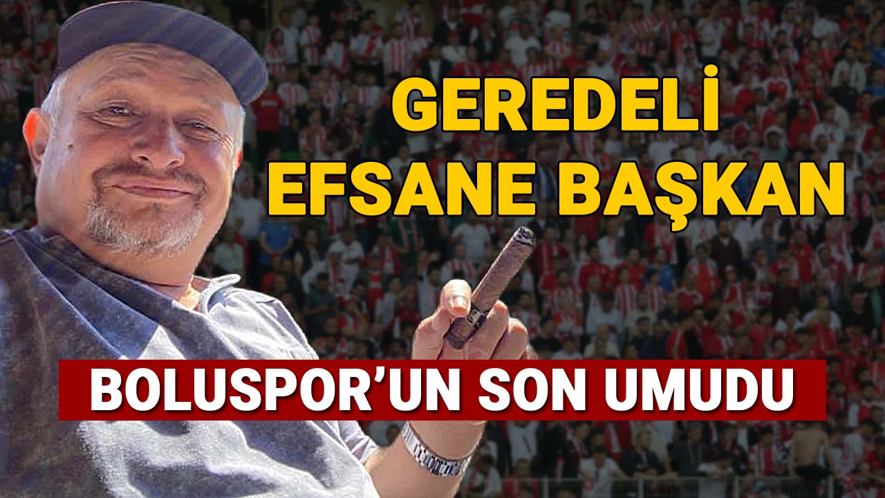Boluspor'un umudu Celal Uslu