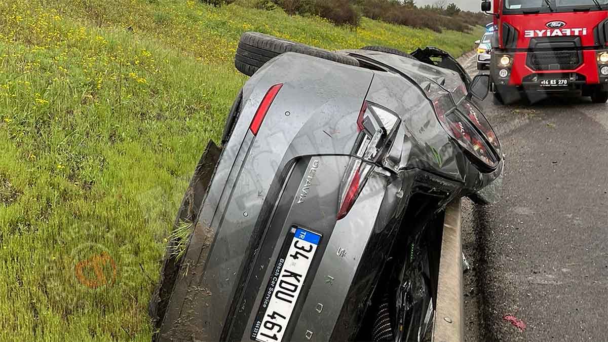 Gerede çıkışı trafik kazası