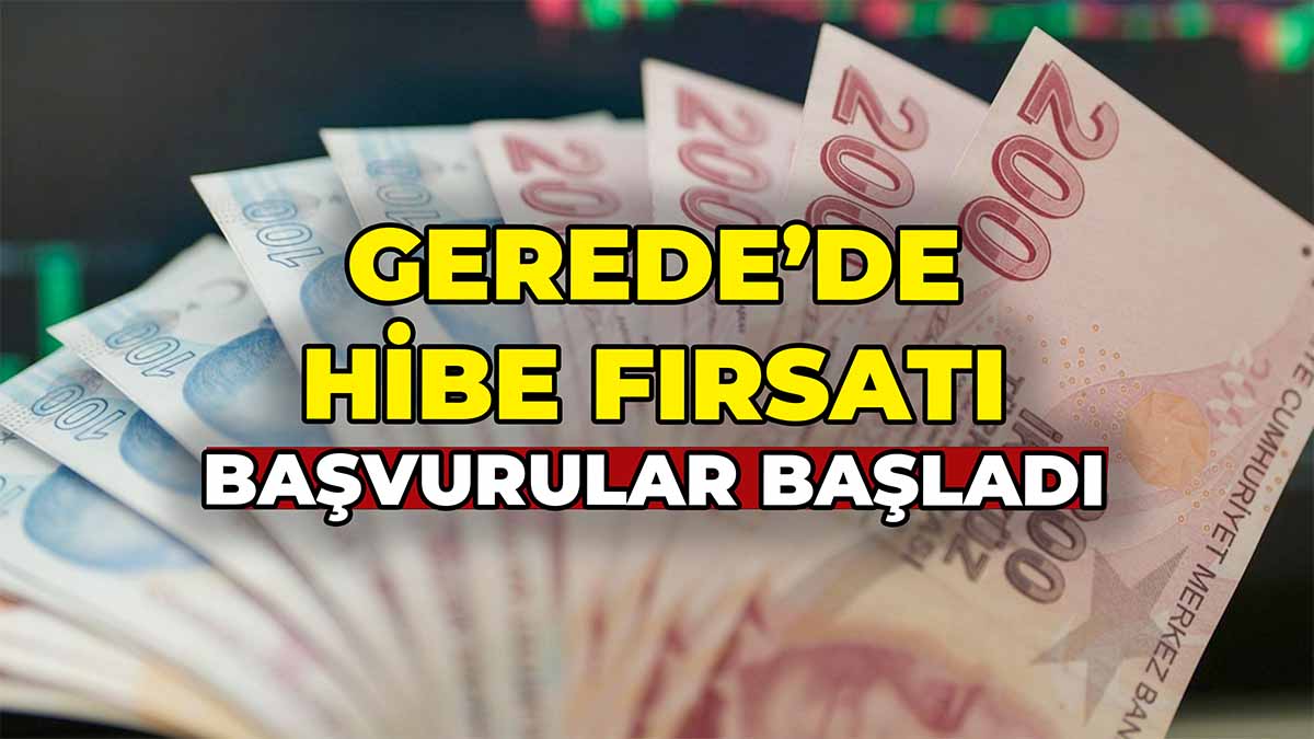 Gerede’de Hibe Fırsatı