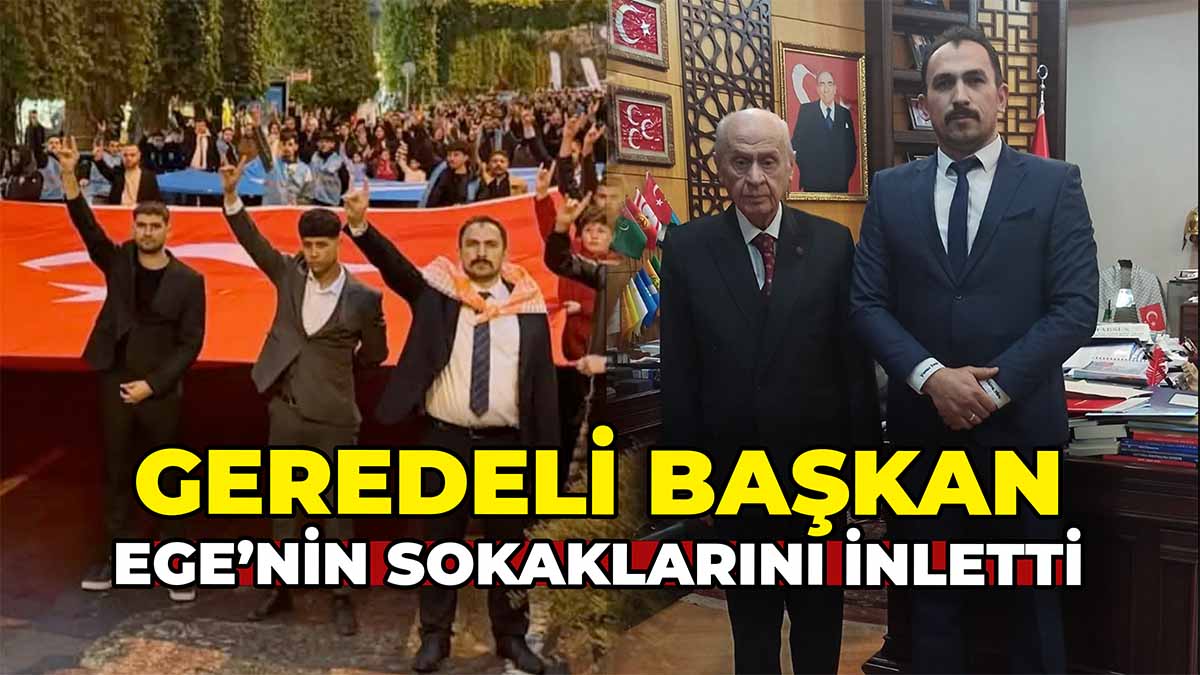 Geredeli Başkan, Ege'nin Sokaklarını İnletti