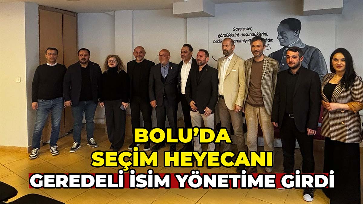 Geredeli İsim Yönetime Girdi