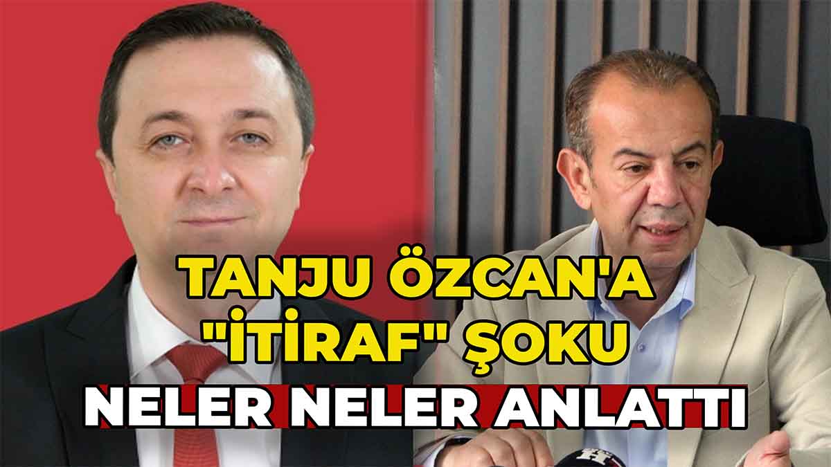 Tanju Özcan'a %22İtiraf%22 Şoku