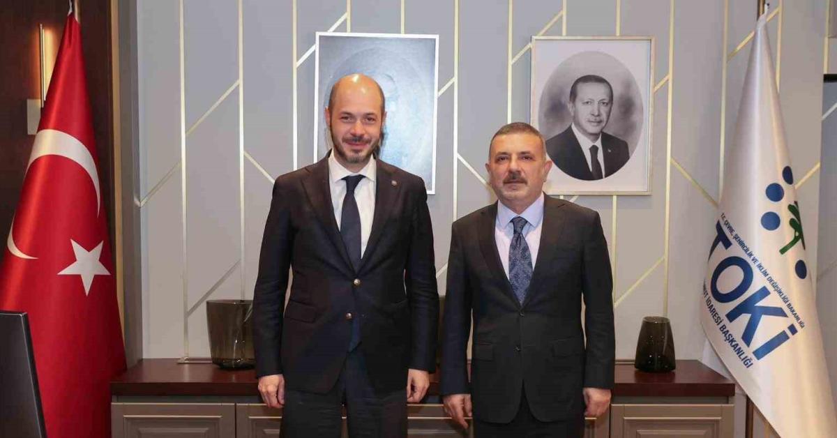 ankara sincan belediye baskani ercandan toki baskani sungura ziyaret DUaabeYm.jpg