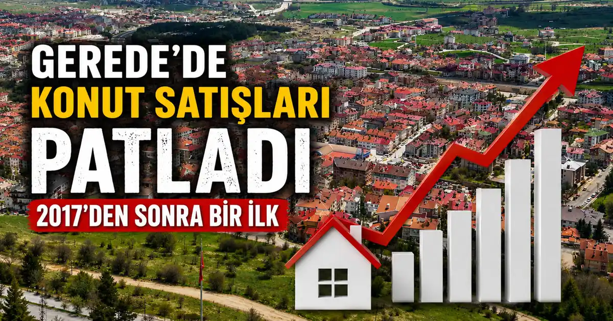 bolu gerede'de konut satışları