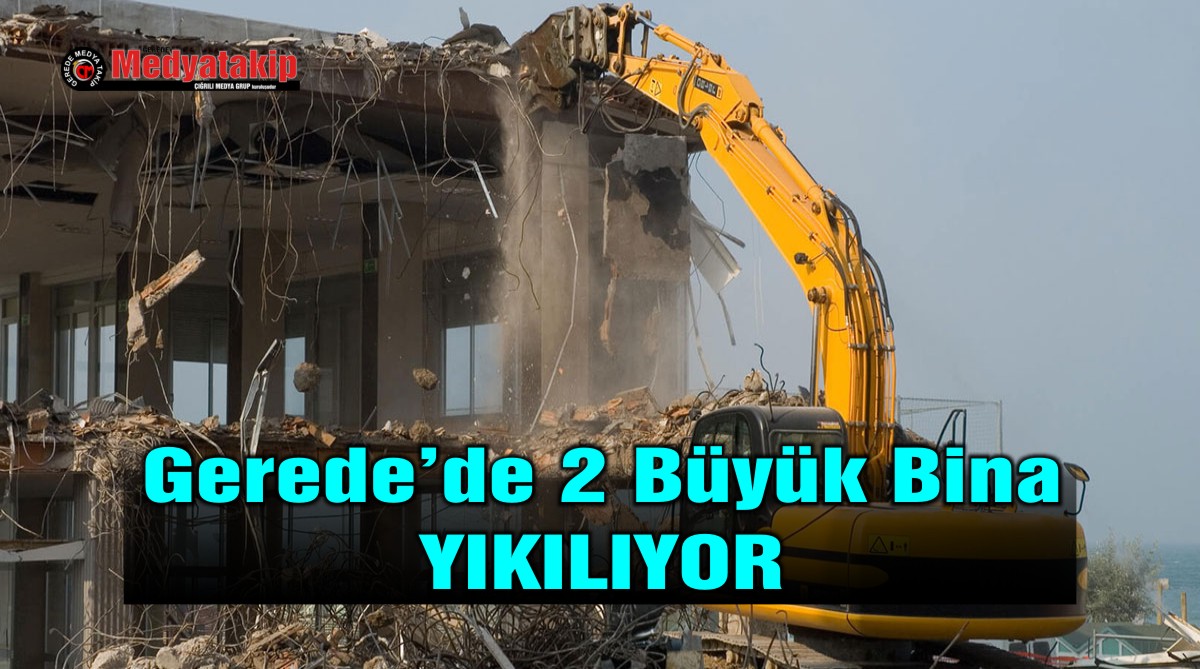 gerede polis lojmanları yıkım