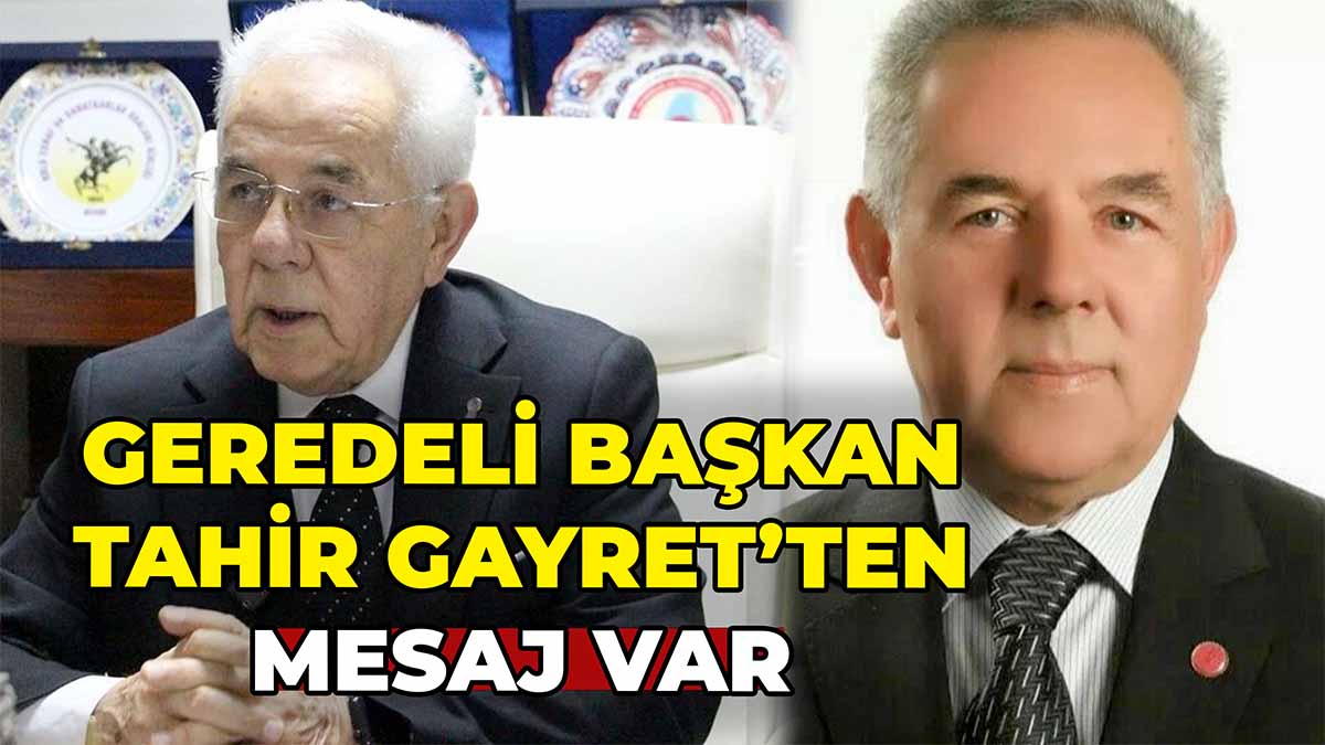 tahir gayret mesaj