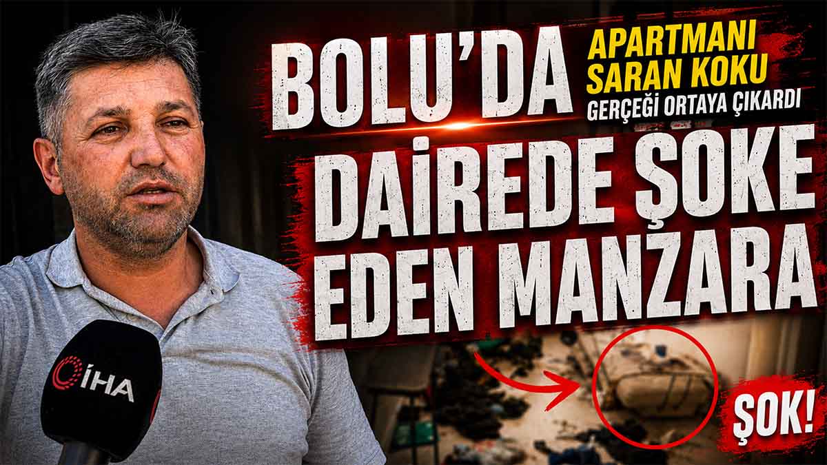 Bolu’da Apartmanı Saran Koku Gerçeği Ortaya Çıkard4ı