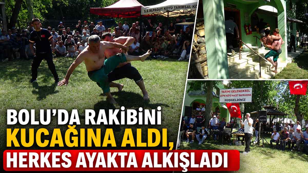 Bolu'da Güreş Alkış TOpladı