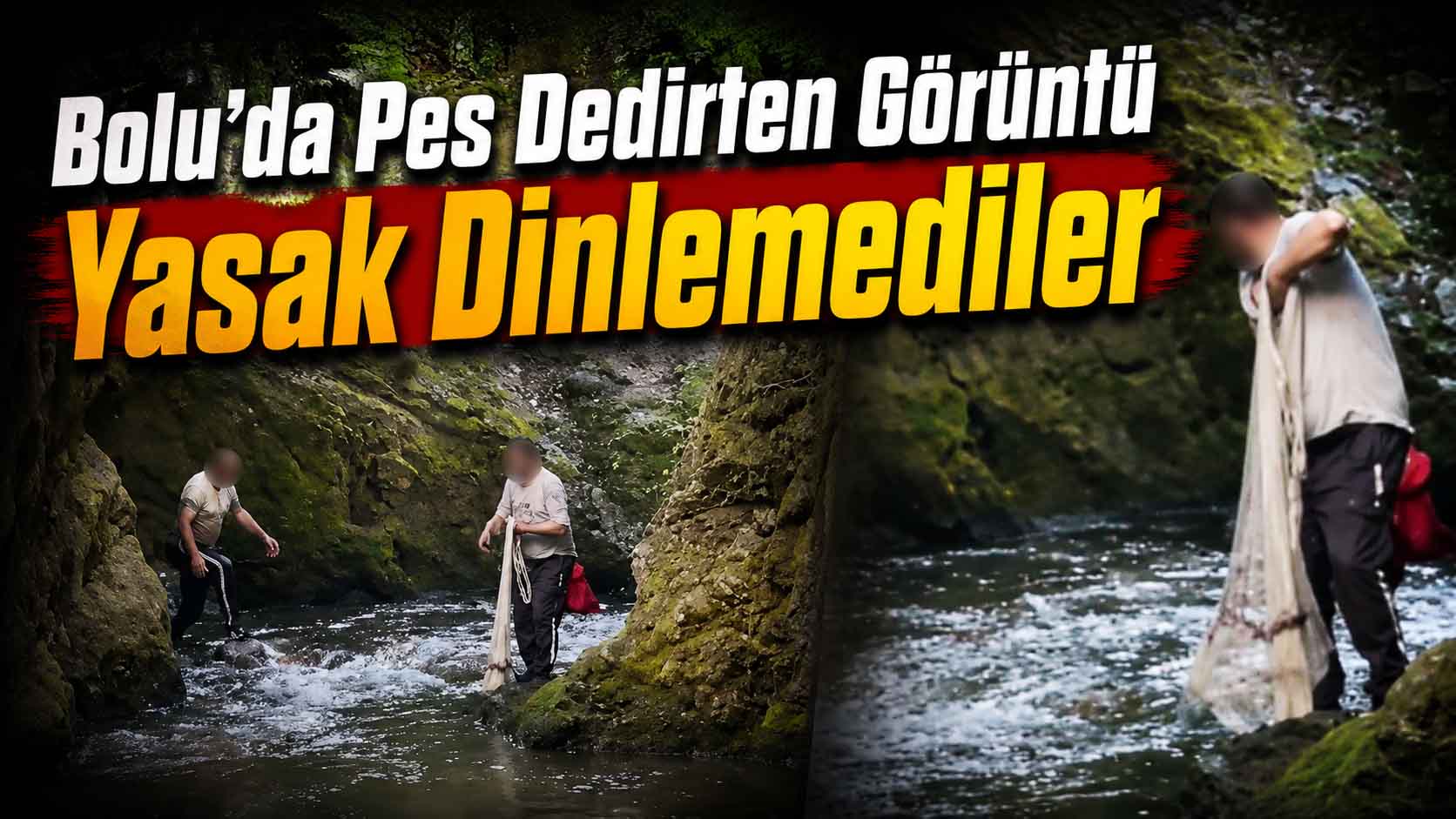 Bolu'da Pes Dedirten Görüntü
