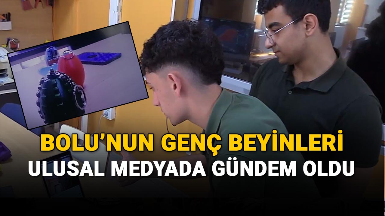 Bolu'nun Genç Beyinleri Ulusal Medyada Gündem Oldu