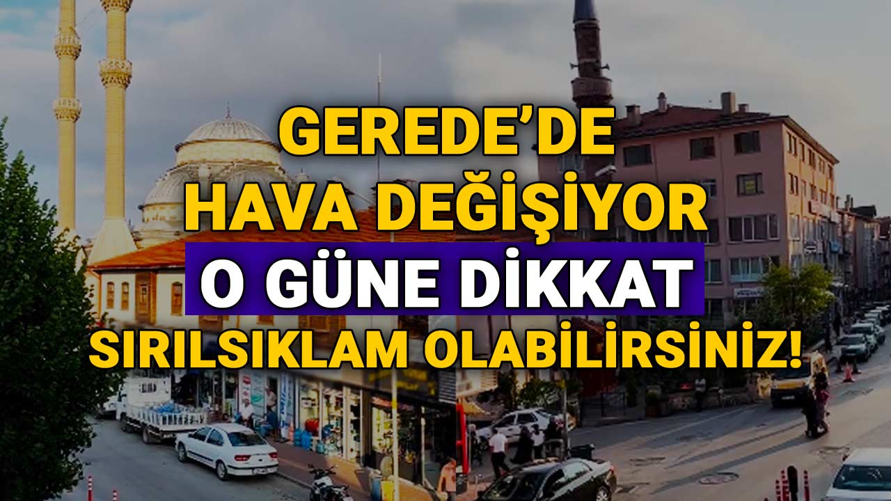 Gerede hava durumu