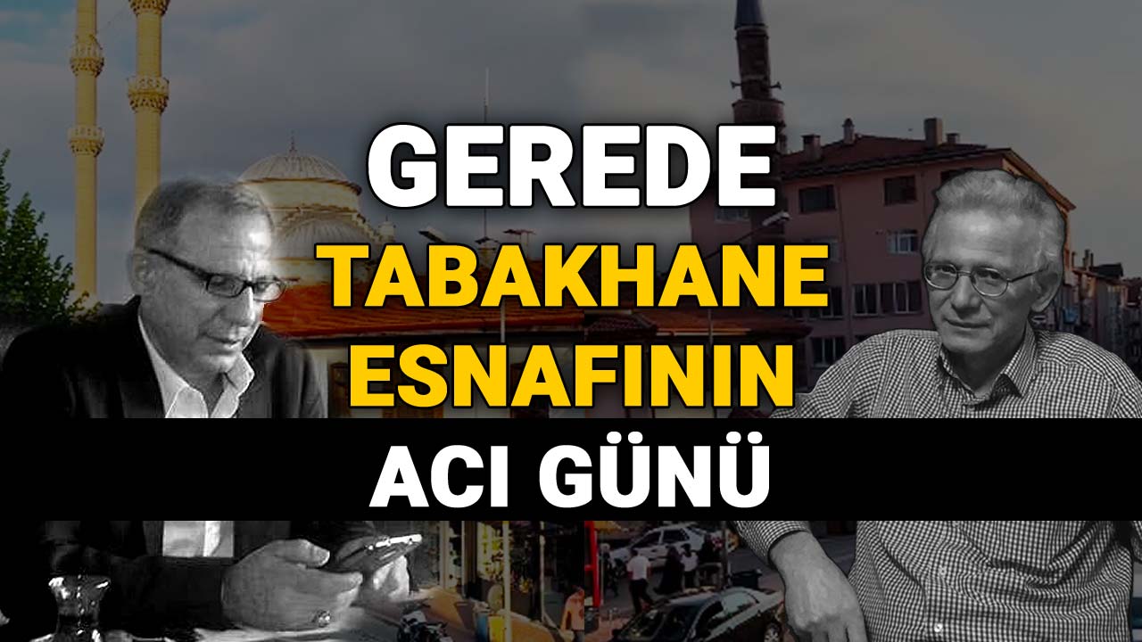 Gerede tabakhane esnafının acı günü