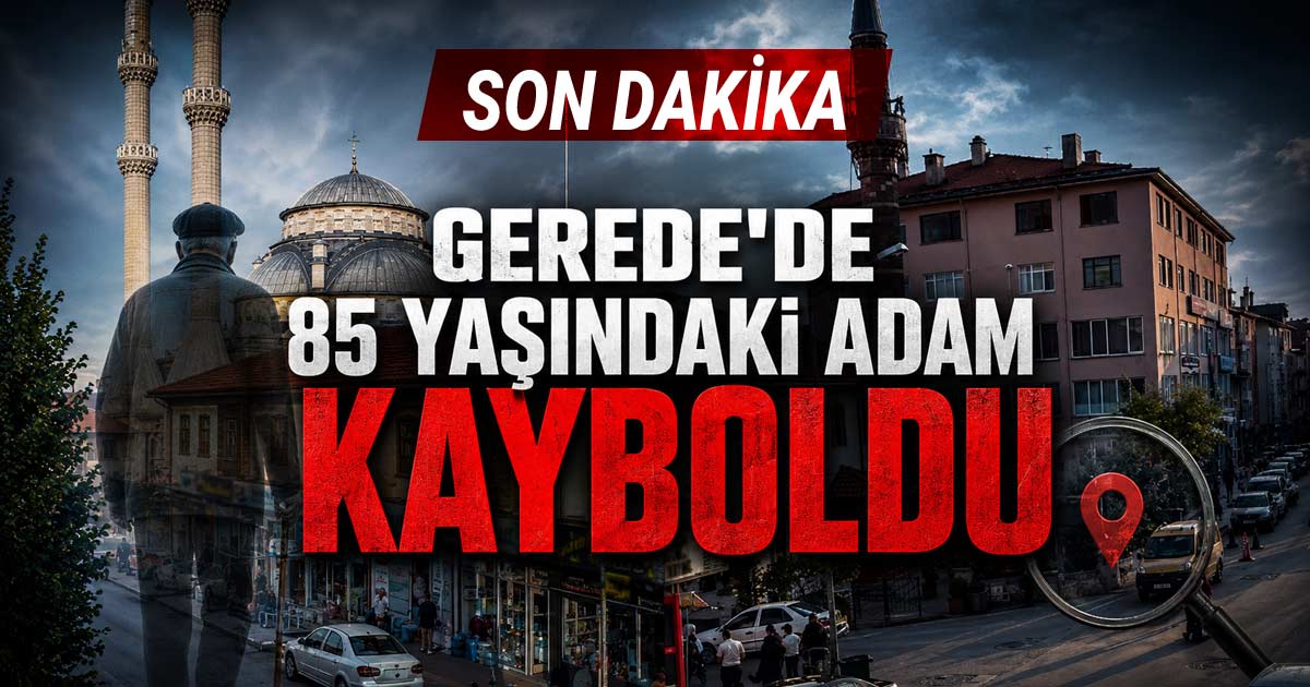 Gerede’de 85 Yaşındaki Adam Kayboldu