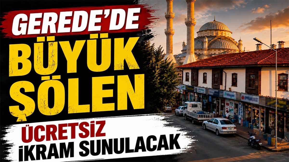 Gerede'de Büyük Şölen