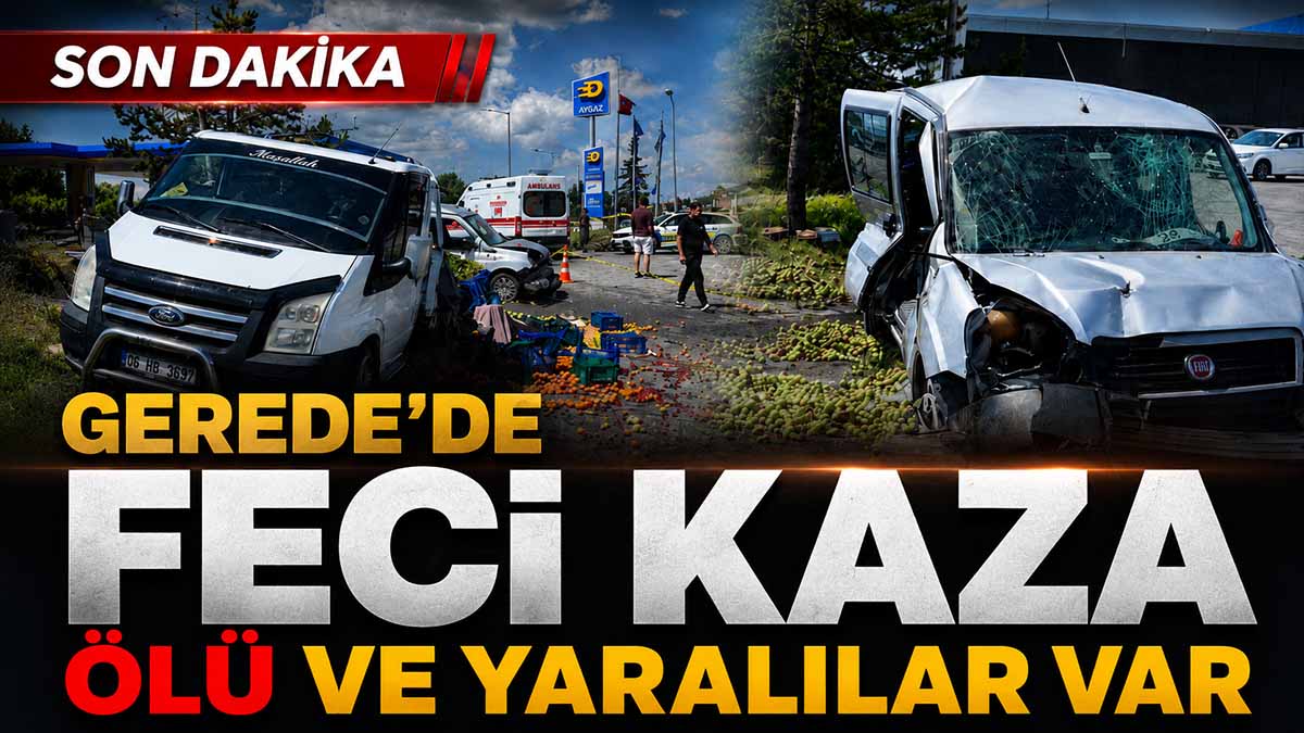 Gerede'de Feci Kaza2