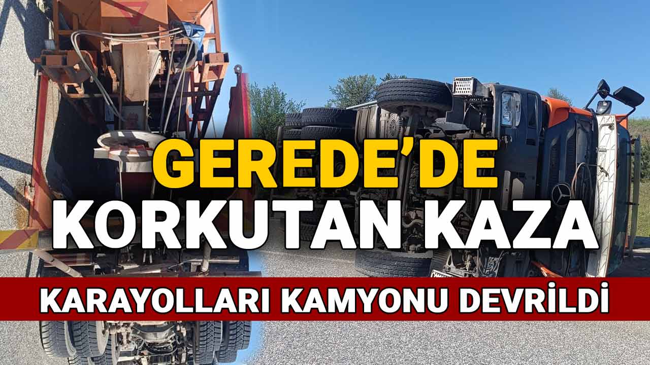 Gerede'de trafik kazası, karayolları