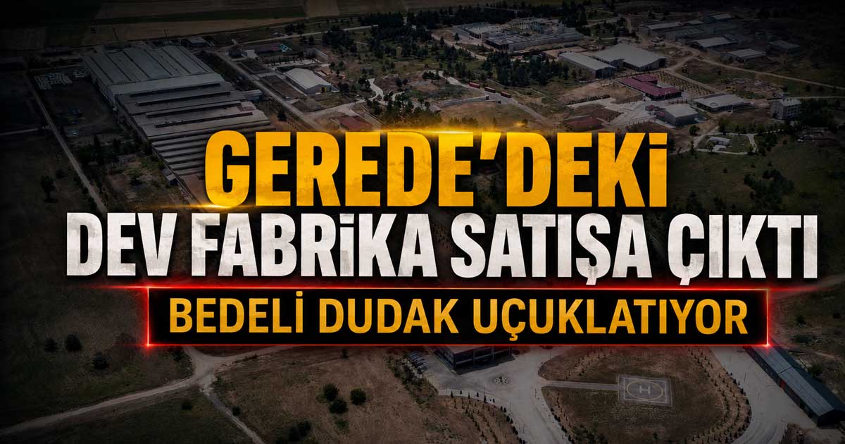 Gerede'deki Dev Fabrika Satışa Çıktı, ASSAN, GEPAT
