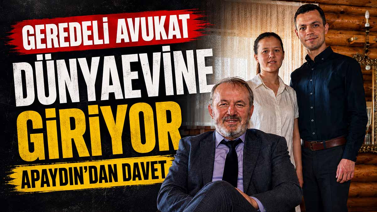Geredeli Avukat Dünyaevine Giriyor
