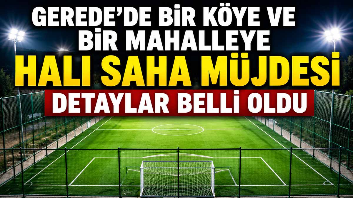Halısaha Müjdesi