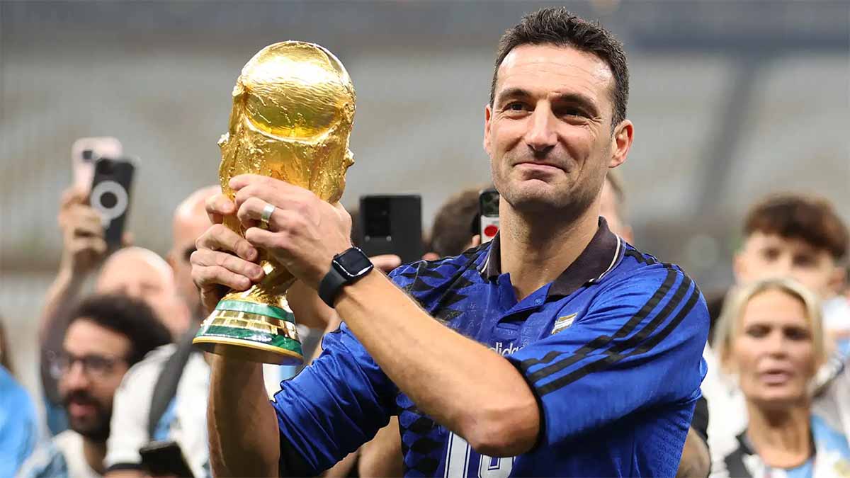 Arjantin Teknik Direktörü Lionel Scaloni