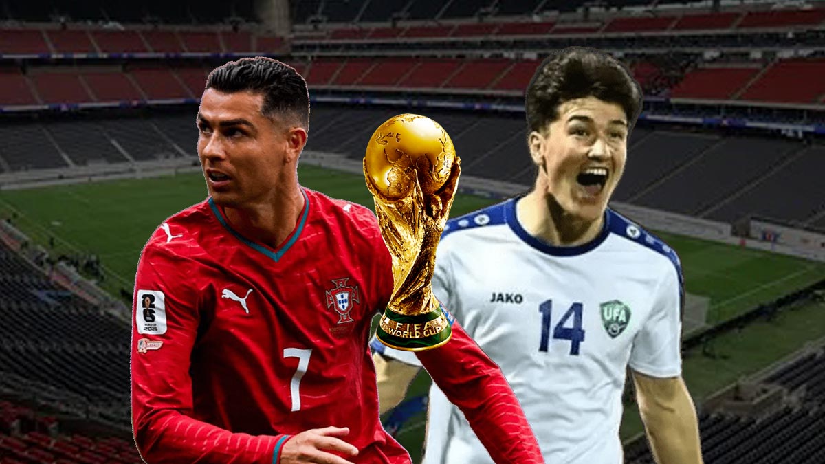 Portekiz Özbekistan, 2026 dünya kupası maçı, Cristiano Ronaldı ve Eldor Shomurodov.