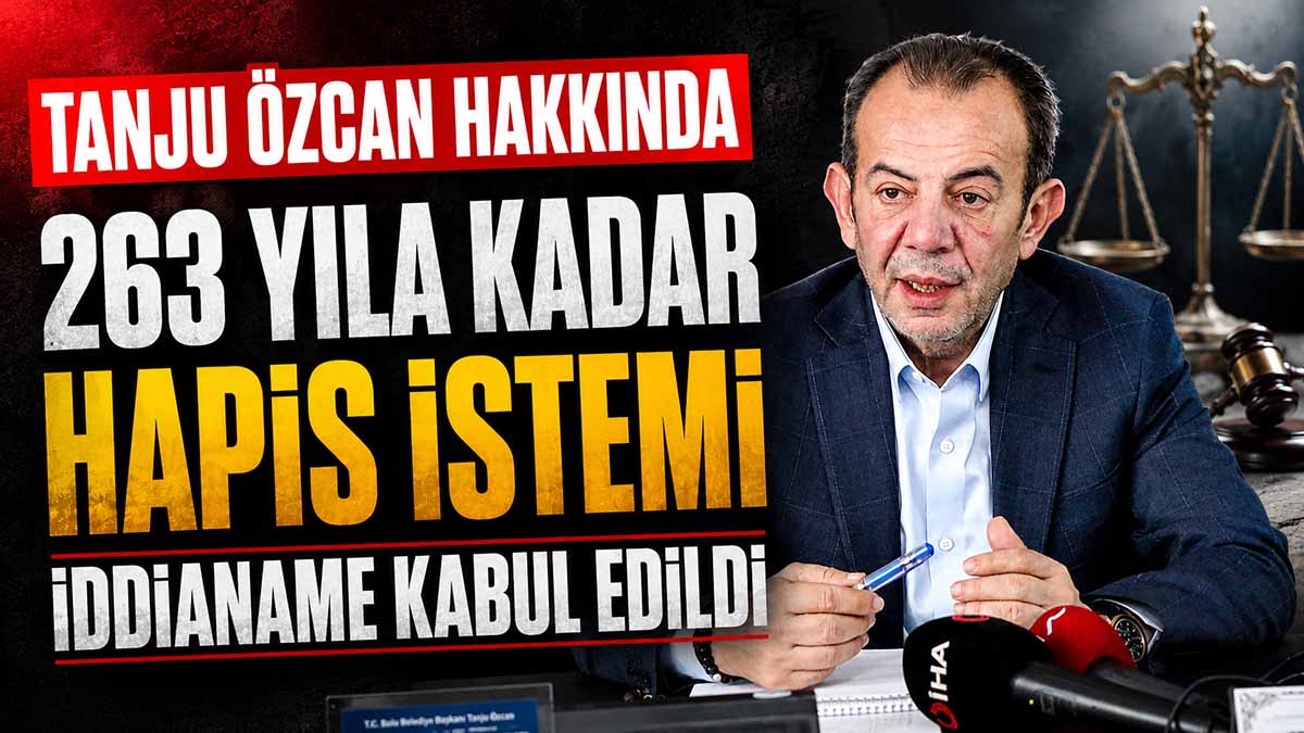 Tanju Özcan 263 Yıl Hapis İstemi