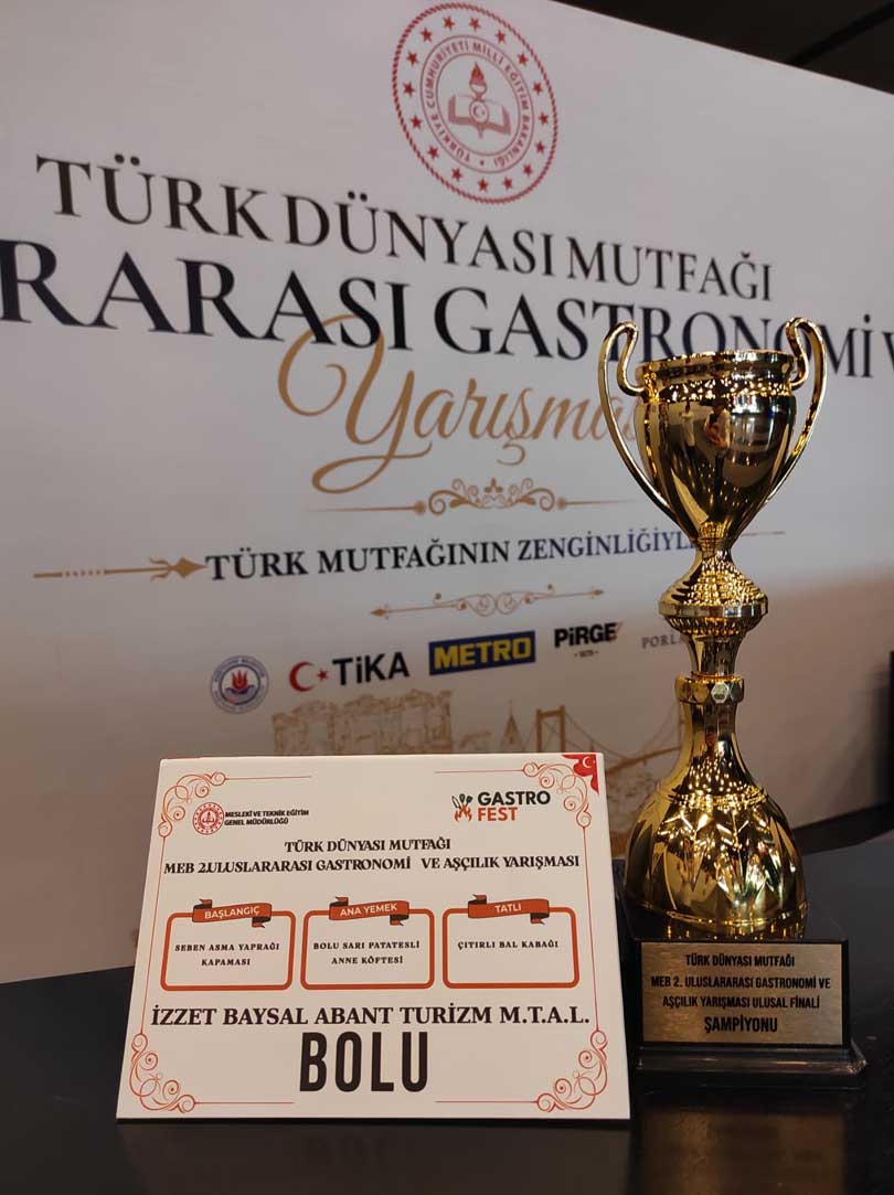 bolu lise öğrencileri aşçılık kupası