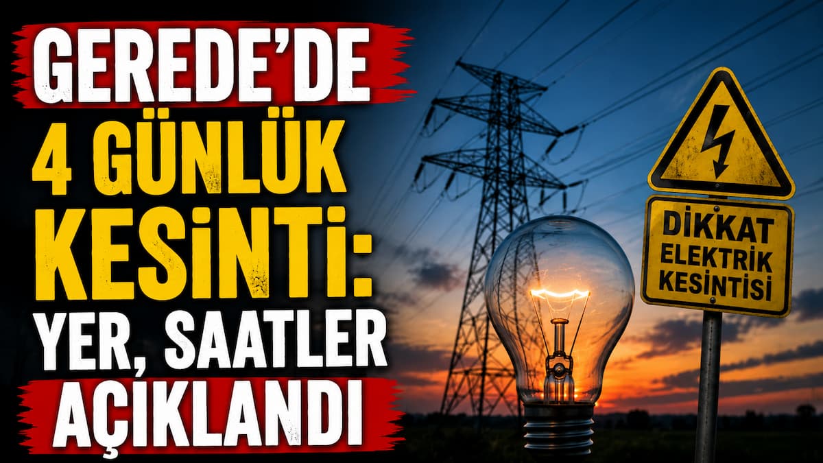 elektrik kesintisi
