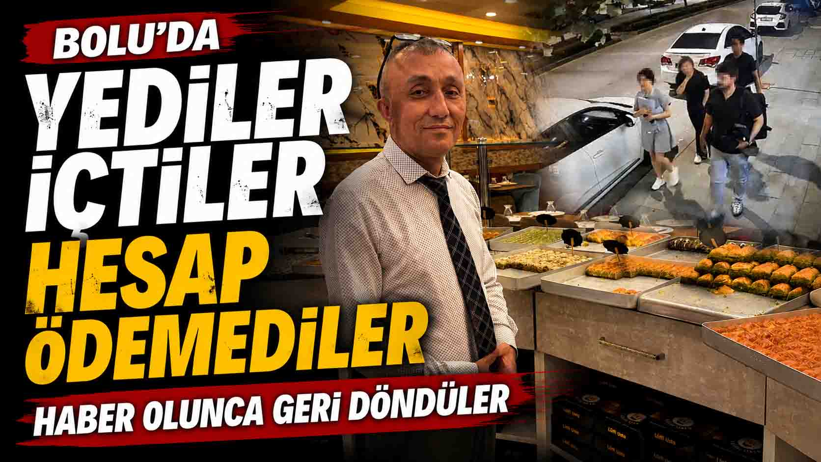 Bolu'da Yediler İçtiler