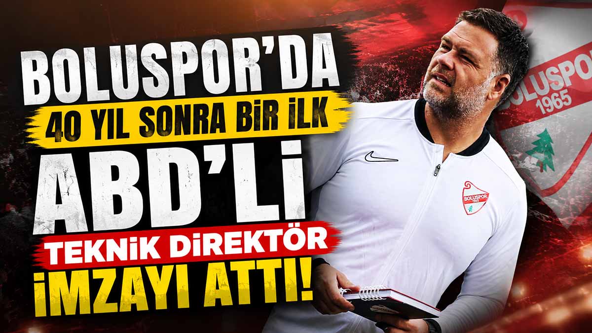Boluspor’da 40 Yıl Sonra Bir İlk