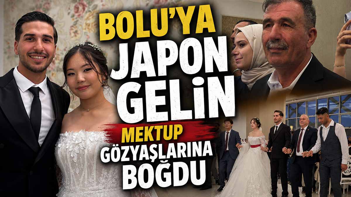 Bolu'ya Japon Gelin