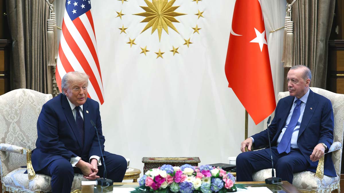 Donald Trump ve Recep Tayyip Erdoğan