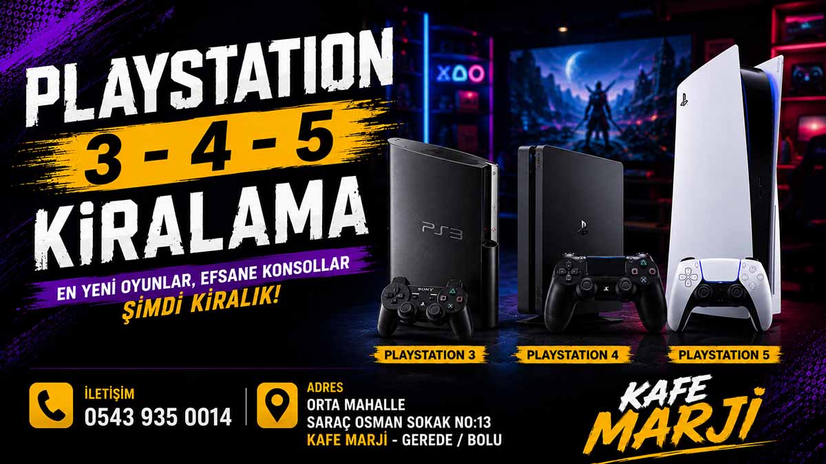 Gerede Playstation Kiralama