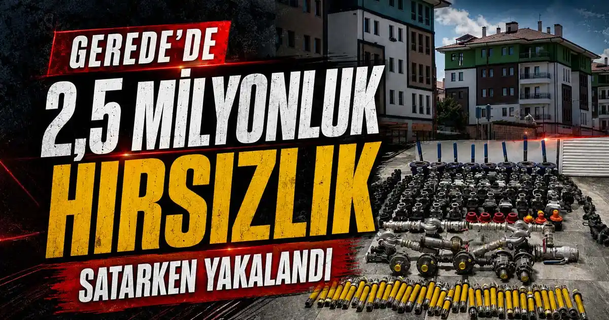 bolu gerede hırsızlık olayı