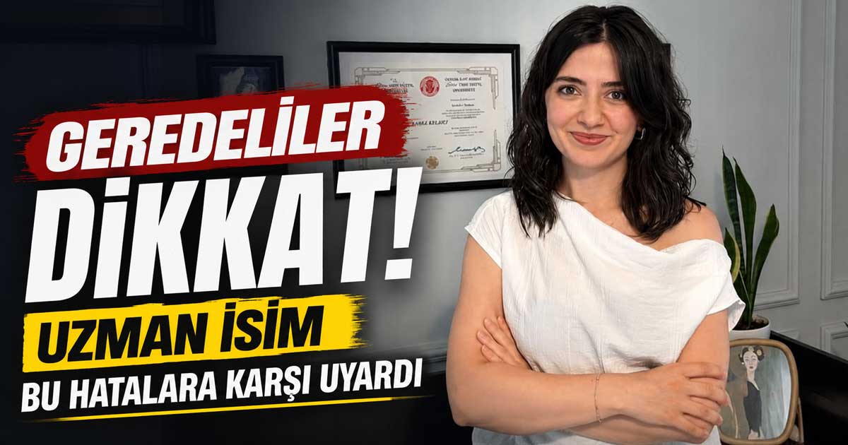 geredeliler dikkat, diyetisyen