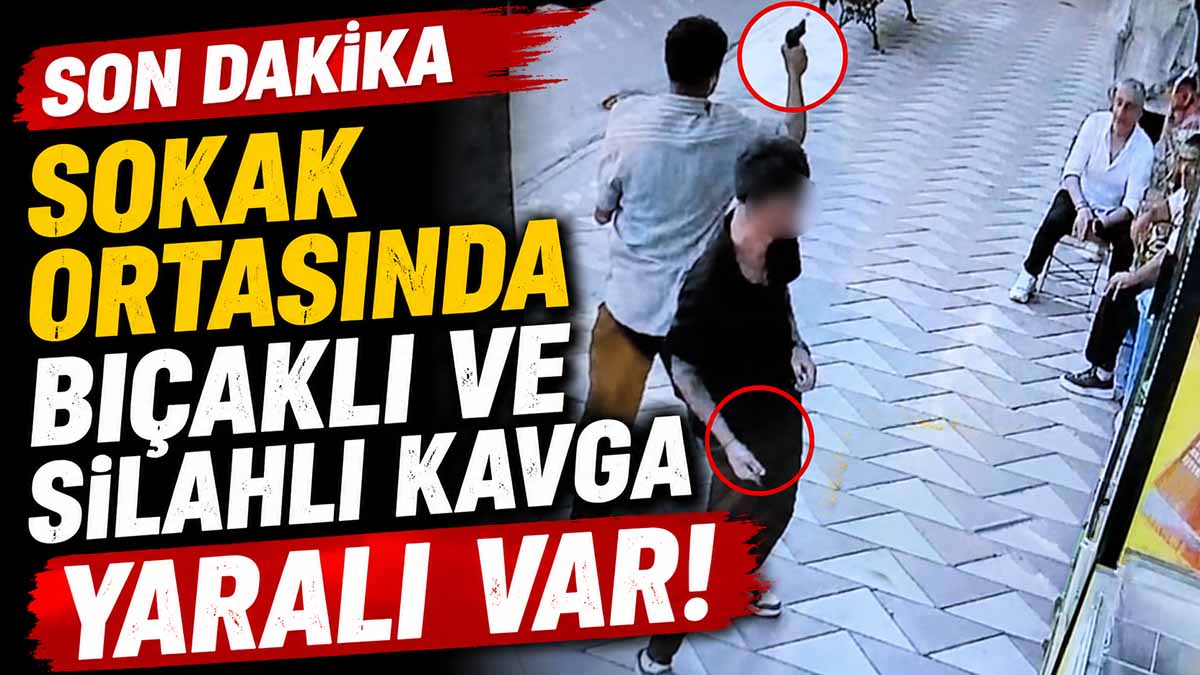 sokak ortasında son dakika