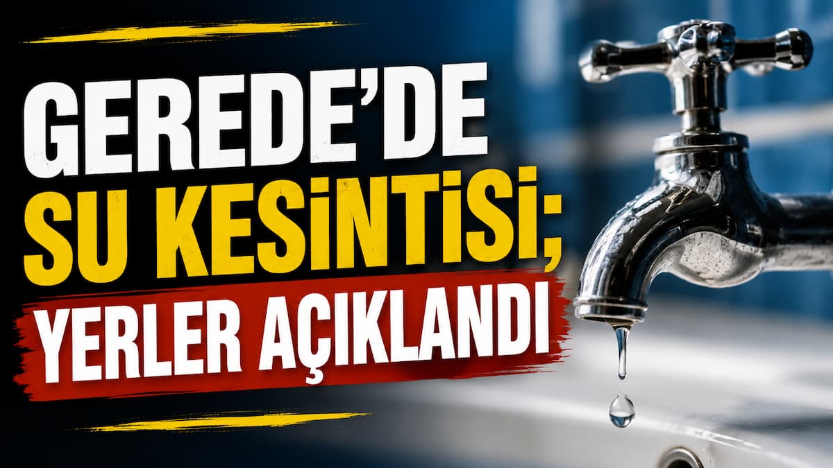 su kesintisi