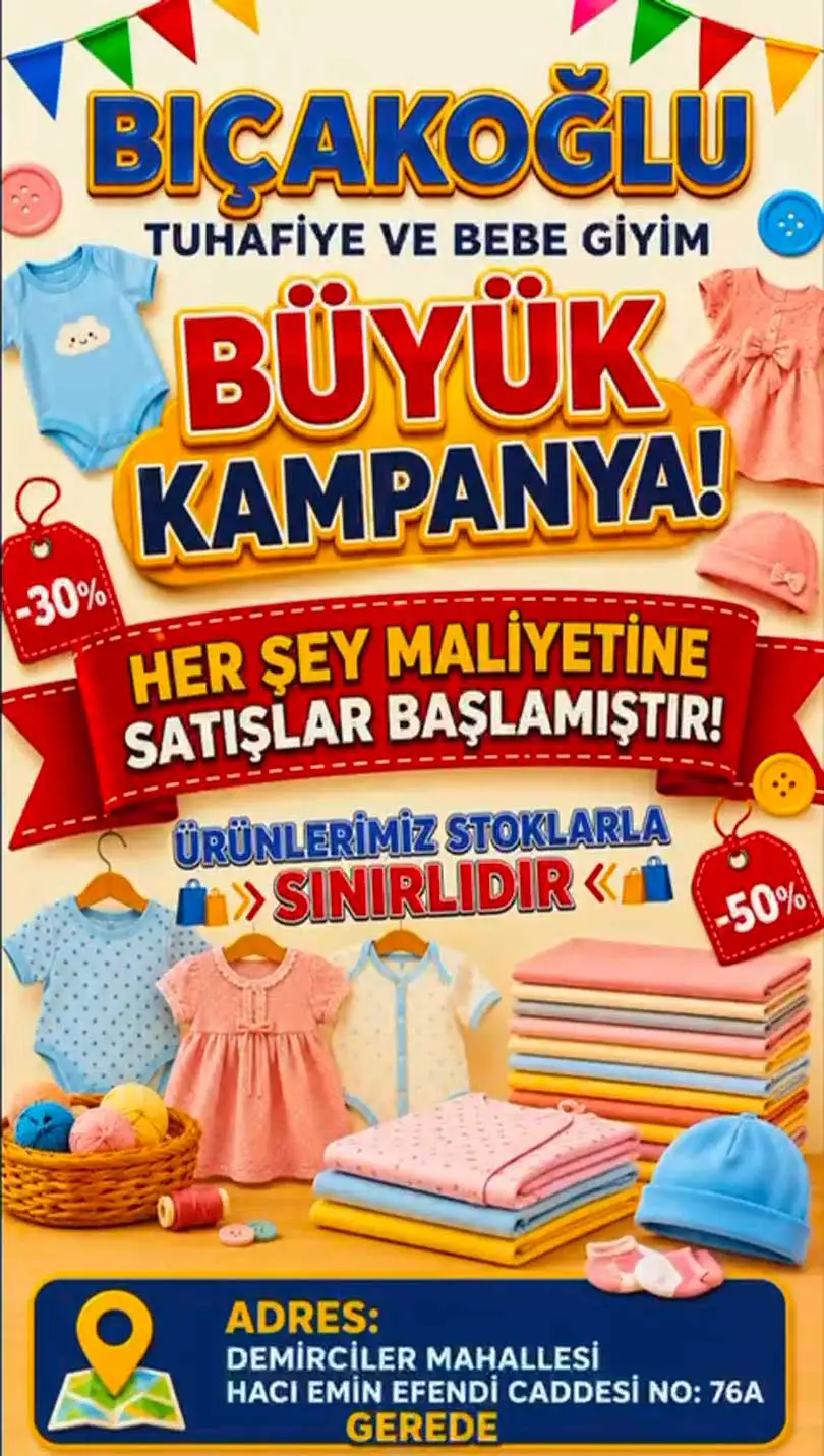 Bıçakoğlu Tuhafiye ve Bebe Giyim