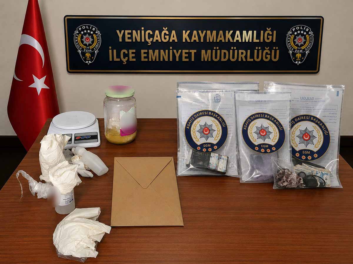GEREDE YENİÇAĞA UYUŞTURUCU