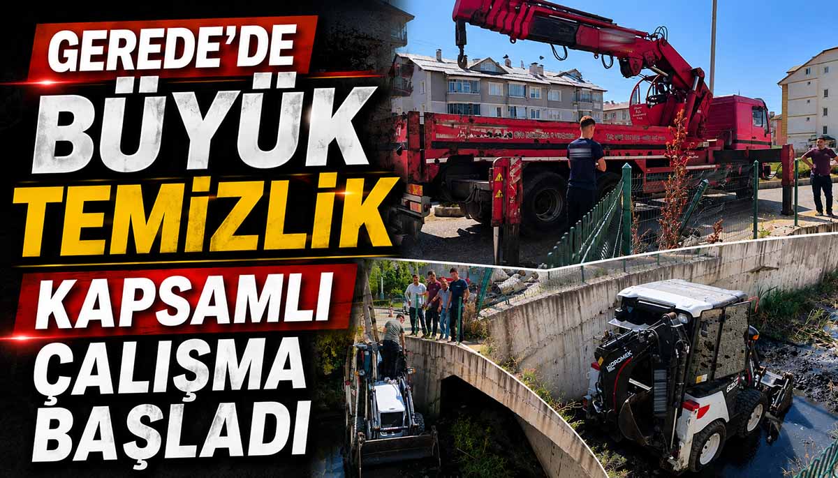 Gerede'de Büyük Temizlik