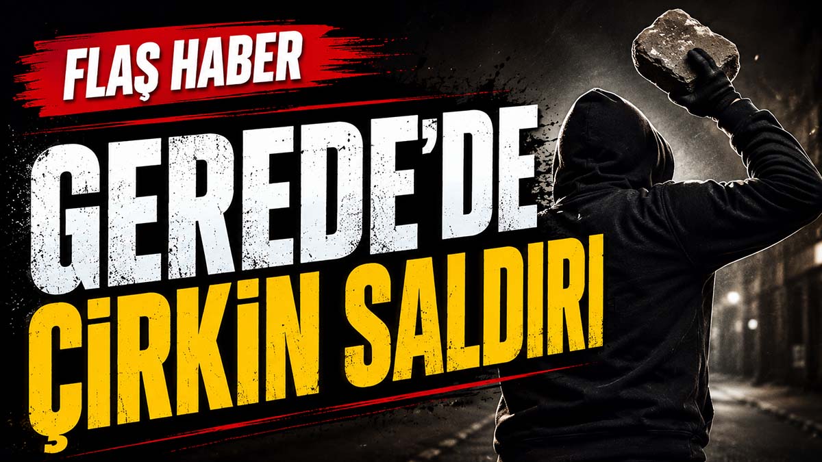 Gerede'de Çirkin olay