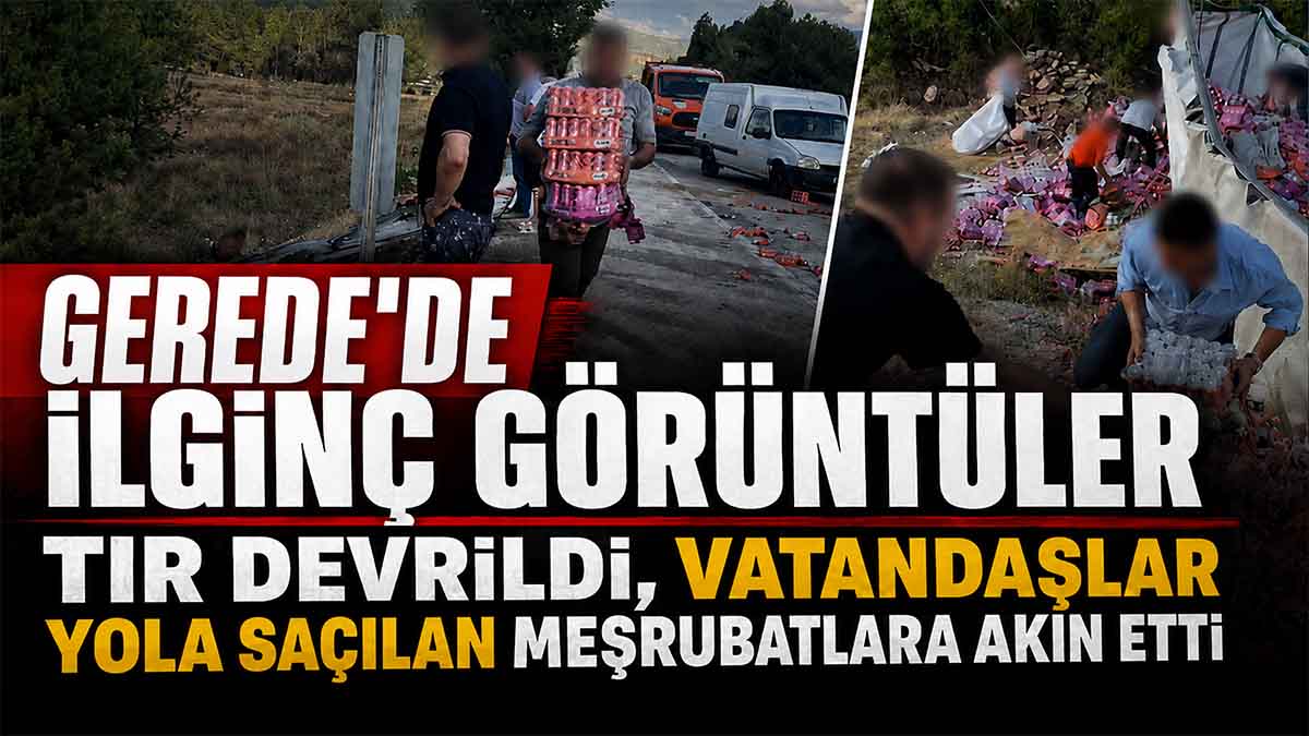 Gerede’de İlginç Görüntüler