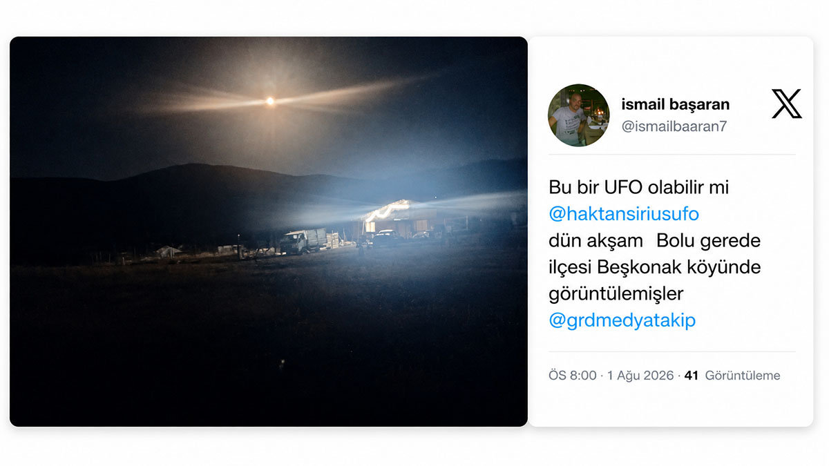 Gerede’de Şaşkına Çeviren Görüntü