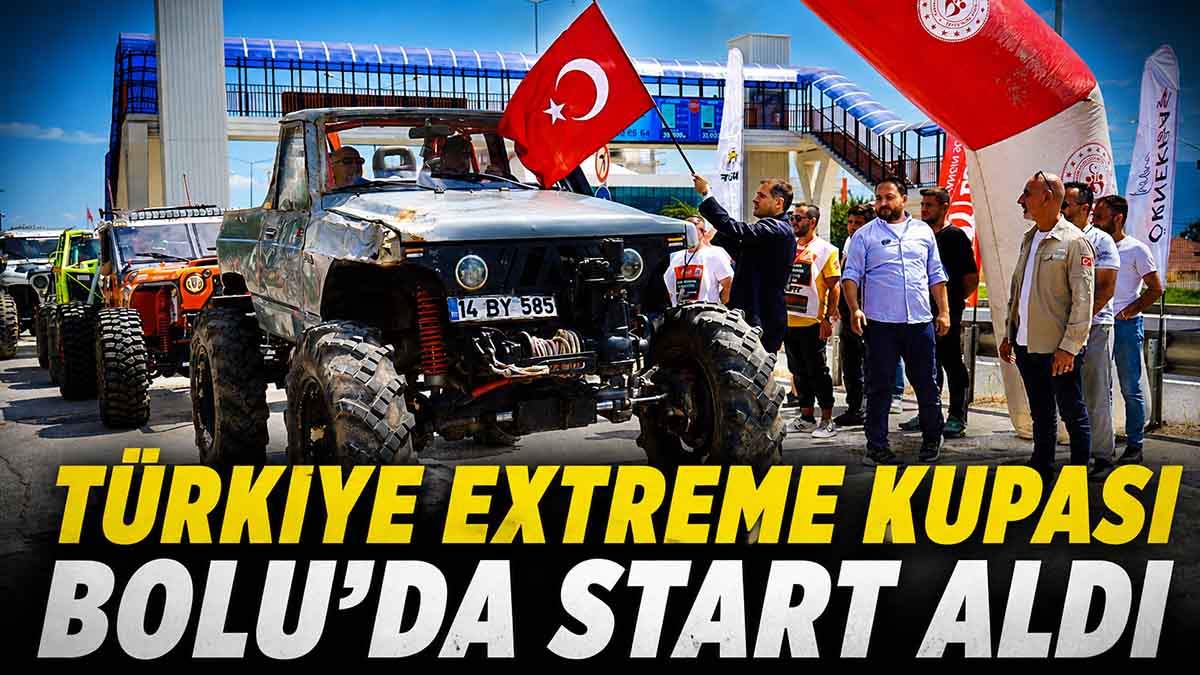 Türkiye Extreme Kupası Bolu’da Start Aldı