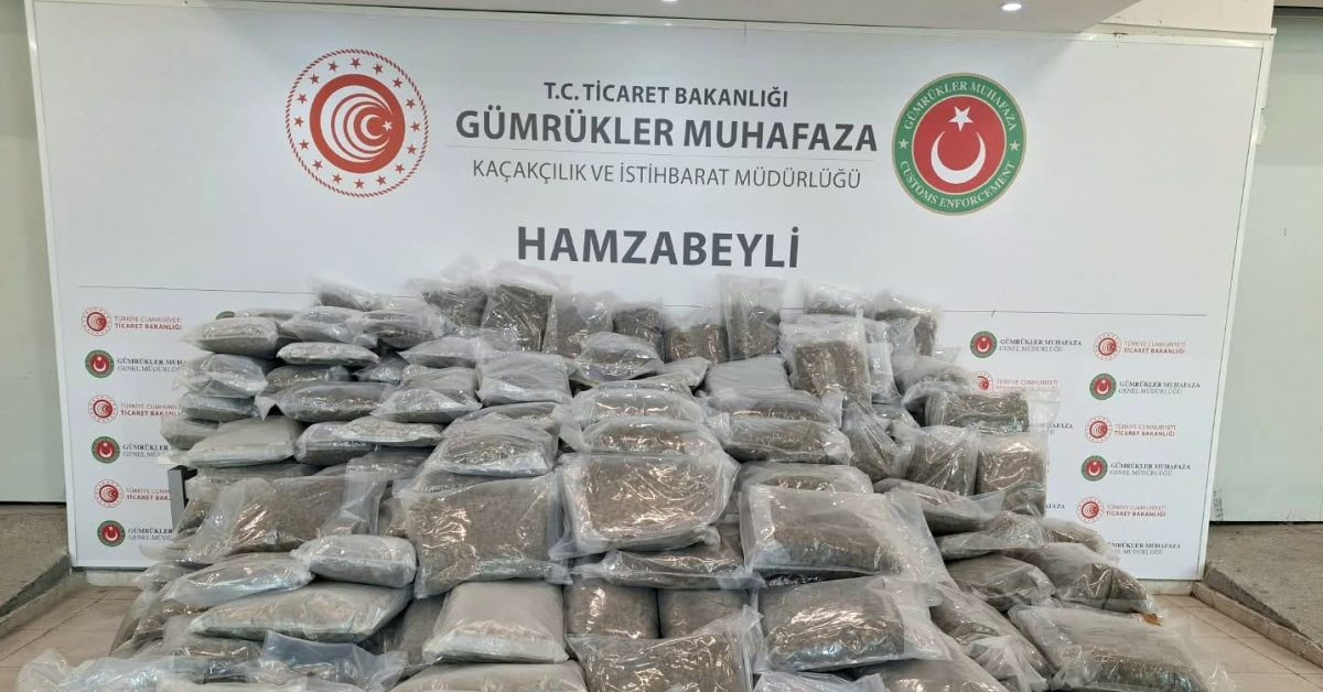 edirne hamzabeyli gumruk kapisinda 287 kilogram esrar ele gecirildi 9cp9S66s.jpg
