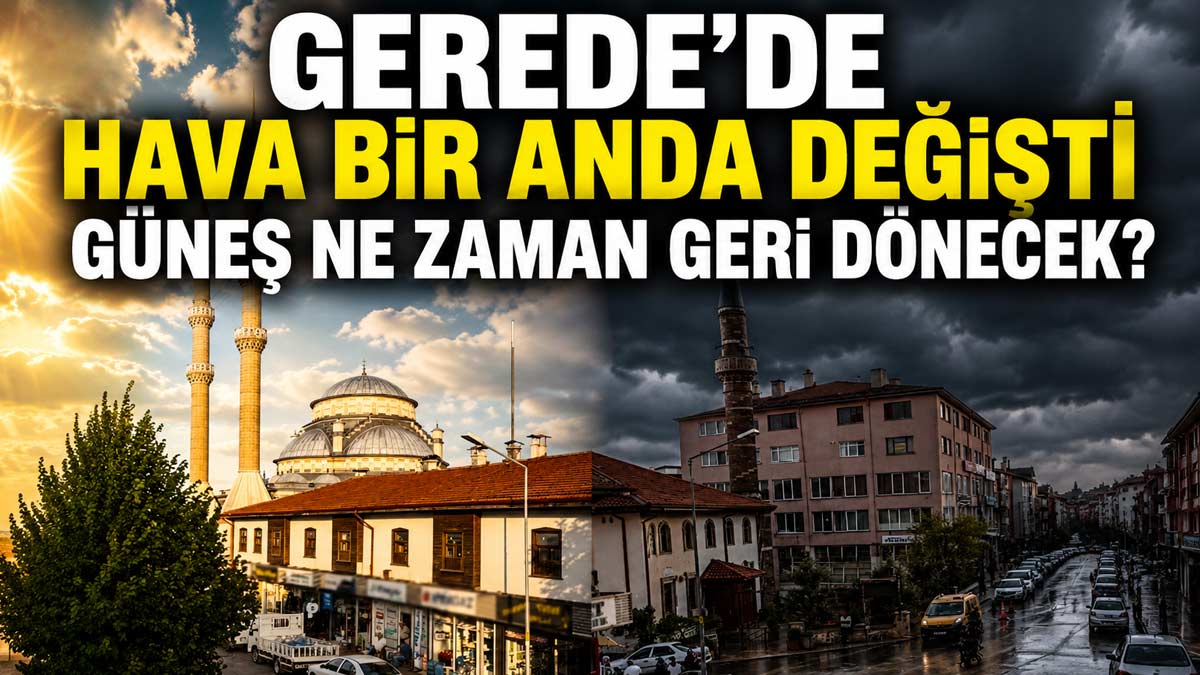 Gerede hava durumu