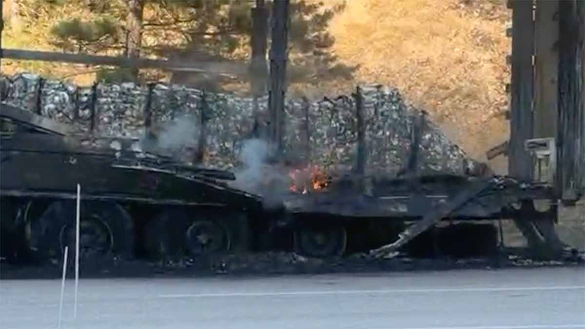 gerede tır yangın9