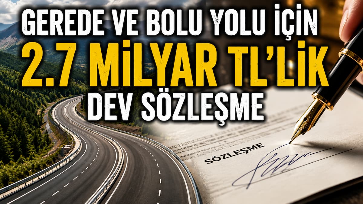 gerede yol sözleşme
