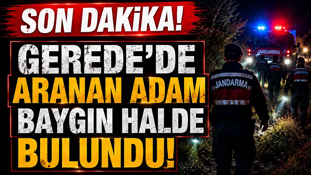 gerede'de aranan adam
