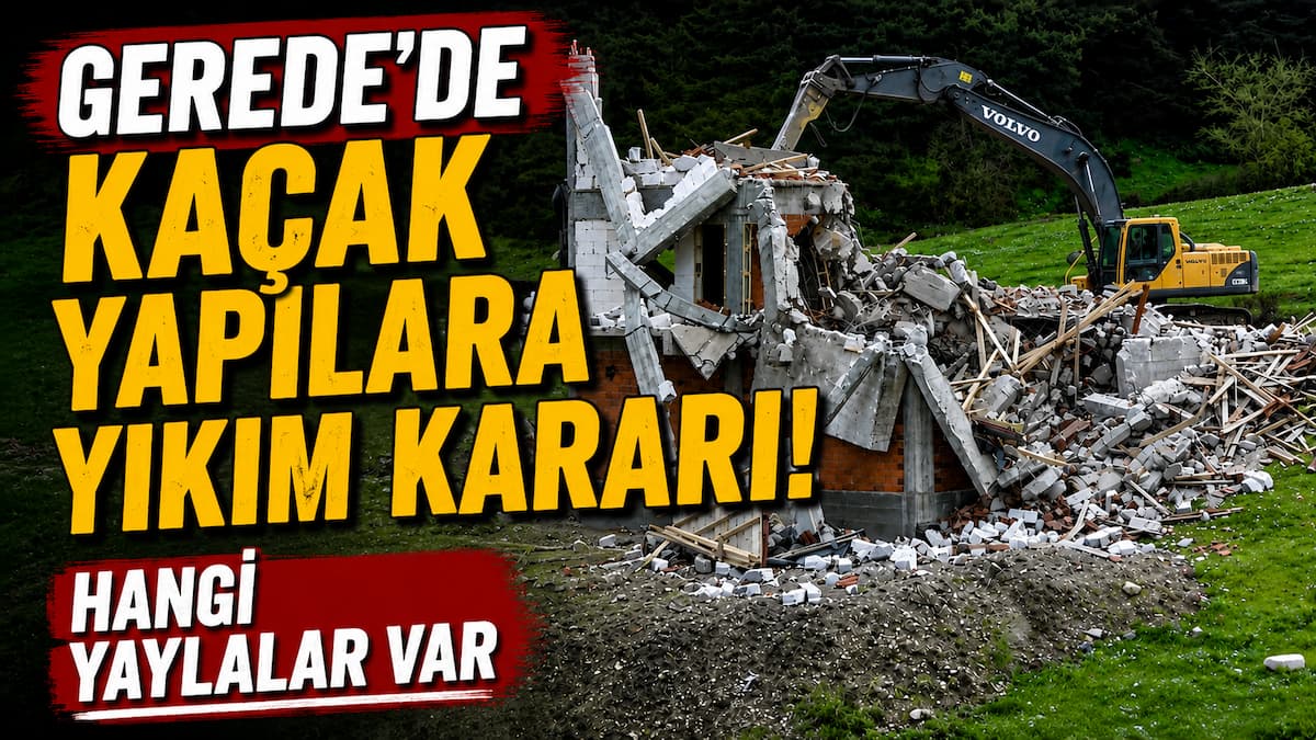 kaçak yapı
